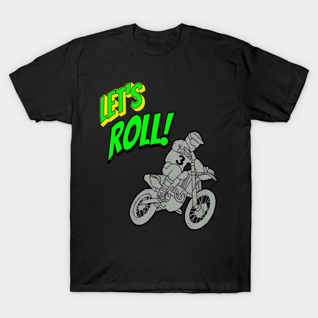 Dirt Bike Graphic Design T-Shirt by tamdevo1